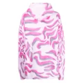 Collina Strada Zebra Star printed drawstring hoodie - Pink