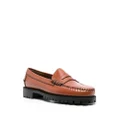 Sebago Dan leather penny loafers - Brown