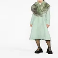 Vivetta faux-fur coat - Green