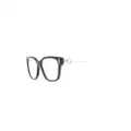 Gucci Eyewear GG-logo square-frame optical glasses - Black