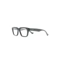 Gucci Eyewear colour-block square glasses - Black