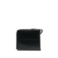 Jil Sander embossed-logo leather wallet - Black