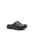 Moschino round-toe chunky-sole slides - Black