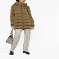 Herno hooded feather-down coat - Green