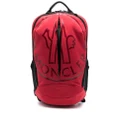 Moncler logo-print backpack - Red