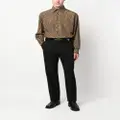 TOM FORD leopard-print shirt - Brown