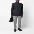 Jil Sander straight-leg wool trousers - Grey