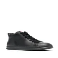 Camper chunky leather lace-up sneakers - Black