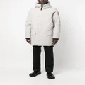 Canada Goose logo patch padded coat - Neutrals