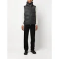 Herno two-tone padded gilet - Black