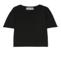 Costumein round neck cotton T-shirt - Black