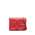 Dolce & Gabbana DG Logo leather crossbody bag - Red