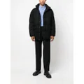Emporio Armani high-neck padded jacket - Black