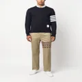 Thom Browne Seamed 4-Bar Unconstructed chino trouser - Neutrals