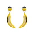 Prada pop banana earrings - Yellow