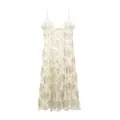 Gilda & Pearl Reverie long slip dress - White