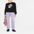 Karl Lagerfeld Ikonik Karl & Choupette sweatshirt - Black