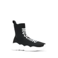 Moschino Teddy high-top sneakers - Black