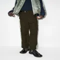 sacai belted cargo-style trousers - Green