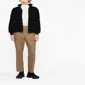 Moncler flannel tailored trousers - Neutrals