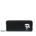 Karl Lagerfeld Ikonik 2.0 leather purse - Black