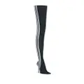 Balenciaga x adidas Knife 110mm thigh-length boots - Black