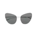Mykita oval-frame sunglasses - White
