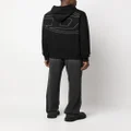 Diesel S-Macs-Megoval cotton hoodie - Black