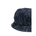Karl Lagerfeld K/Skuare bucket hat - Blue