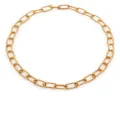 Monica Vinader Alta textured-chunky necklace - Gold