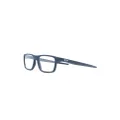 Oakley matte square-frame glasses - Blue