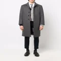 Thom Browne single-breasted coat - Grey