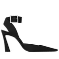 Saint Laurent Claude 110mm slingback sandals - Black