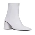 Balenciaga Glove zipped ankle boots - White