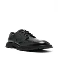 Alexander McQueen polished lace-up fastening brogues - Black