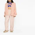 Stella McCartney high-waisted pleated trousers - Pink