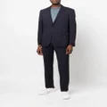 Zegna single-breasted two-piece suit - Blue