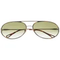 Chloé Eyewear Austine oversized sunglasses - Gold