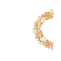Susan Caplan Vintage 1960s Trifari pearl-embellished brooch - Gold