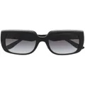 Dolce & Gabbana Eyewear square-frame gradient-lens sunglasses - Black