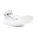 Philipp Plein Gothic Plein hi-top sneakers - White