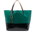 Marni Tribeca colour-block tote bag - Green