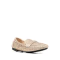 Tory Burch crystal embellished loafers - Neutrals