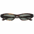 Balenciaga Eyewear cat-eye tortoiseshell sunglasses - Brown