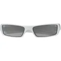 Oakley logo-plaque sunglasses - Silver