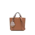 Tory Burch pebbled-leather tote bag - Brown
