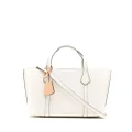 Tory Burch Perry small leather tote - White