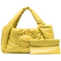 Stella McCartney logo padded tote bag - Yellow