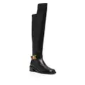 Bally Eloire leather long boots - Black