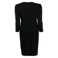 Ralph Lauren Collection Zinna long-sleeved maxi dress - Black